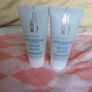 Biotherm Gelee Micellaire Daily Cleanser 2 x 50ml  (total 100ml )  NWT